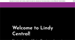 Desktop Screenshot of lindycentral.com